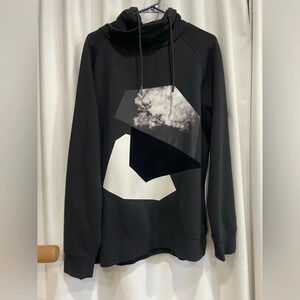 Divided by H&M Hoodie Black Size Large